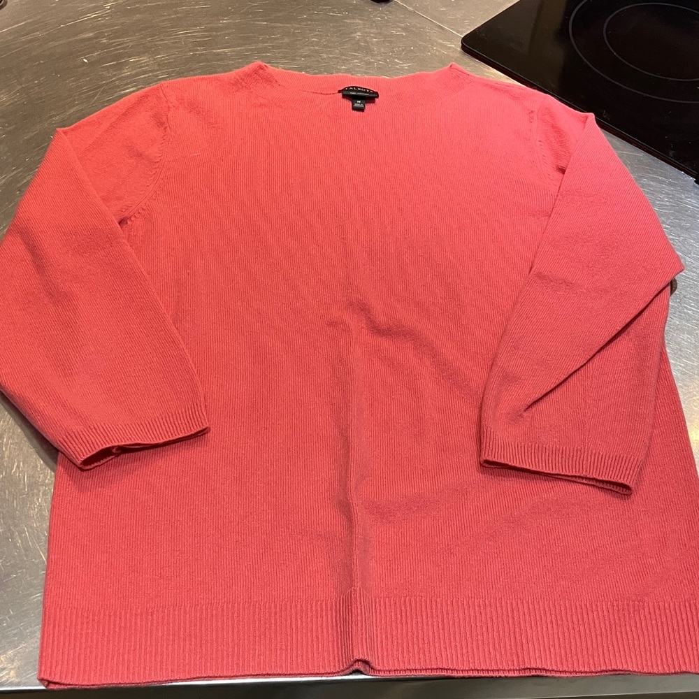 Talbots Women’s Coral Crewneck Sweater